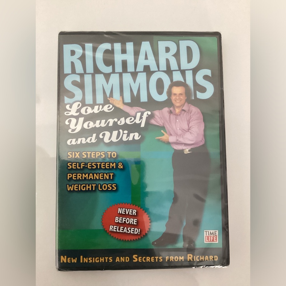 Richard Simmons Love Yourself and Win Fitness Exercise DVD New and Sealed Gym